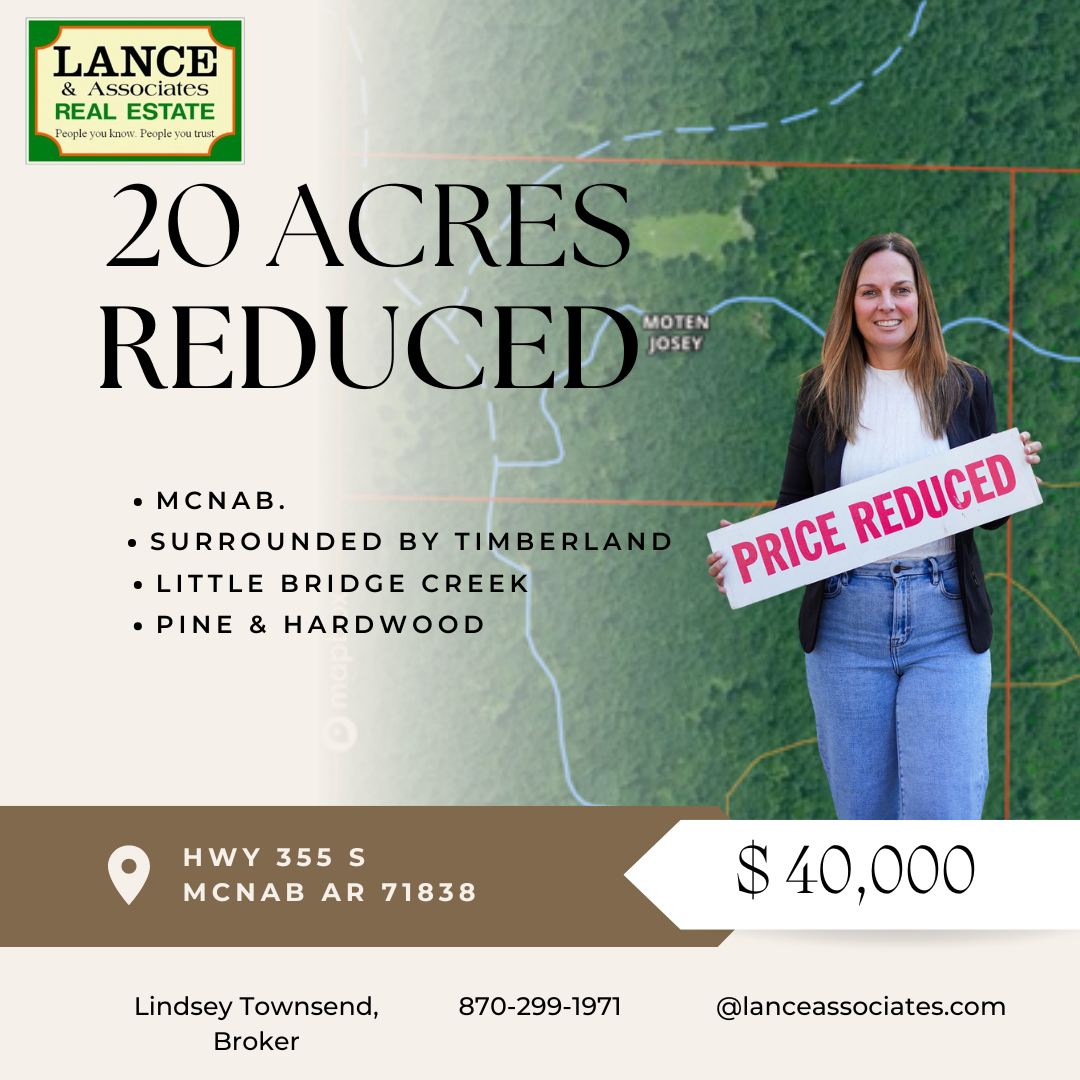 20 acres surrounded by timberland, Fulton AR 71838