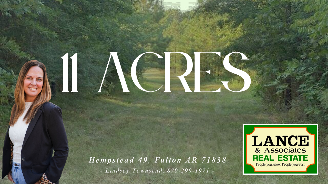 11.12 Acres – Fulton AR