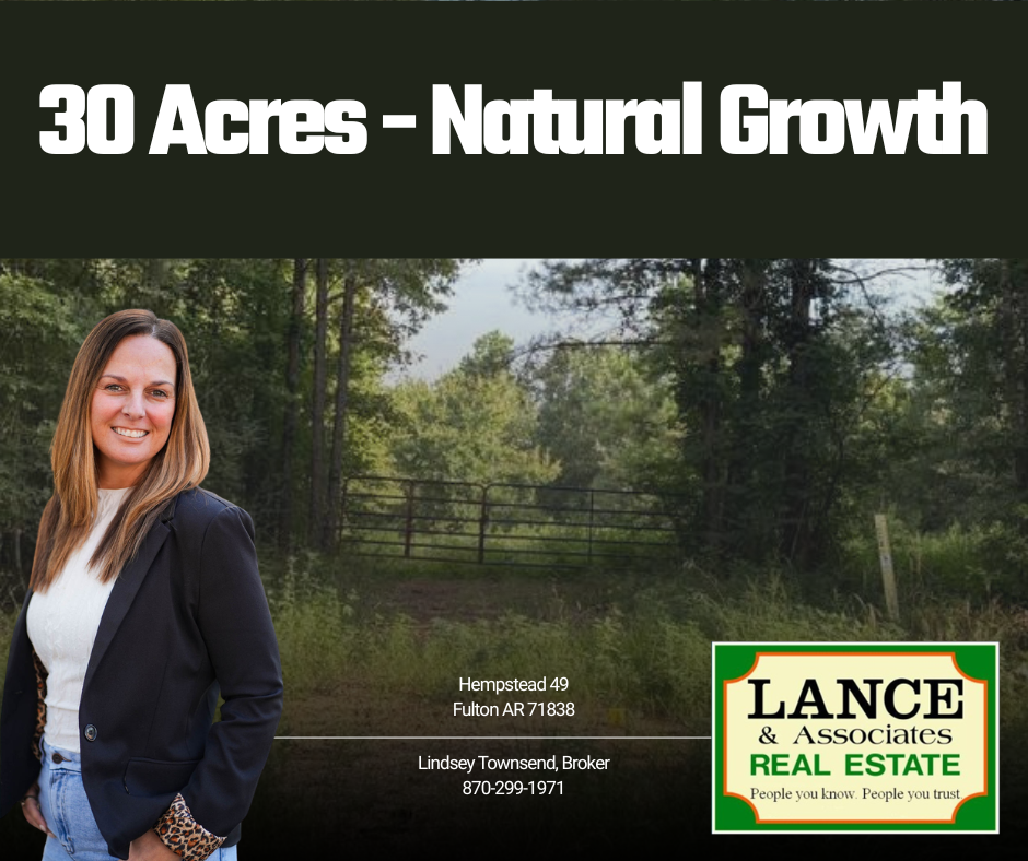 30 Acres – Hempstead 49 – Fulton AR 71838